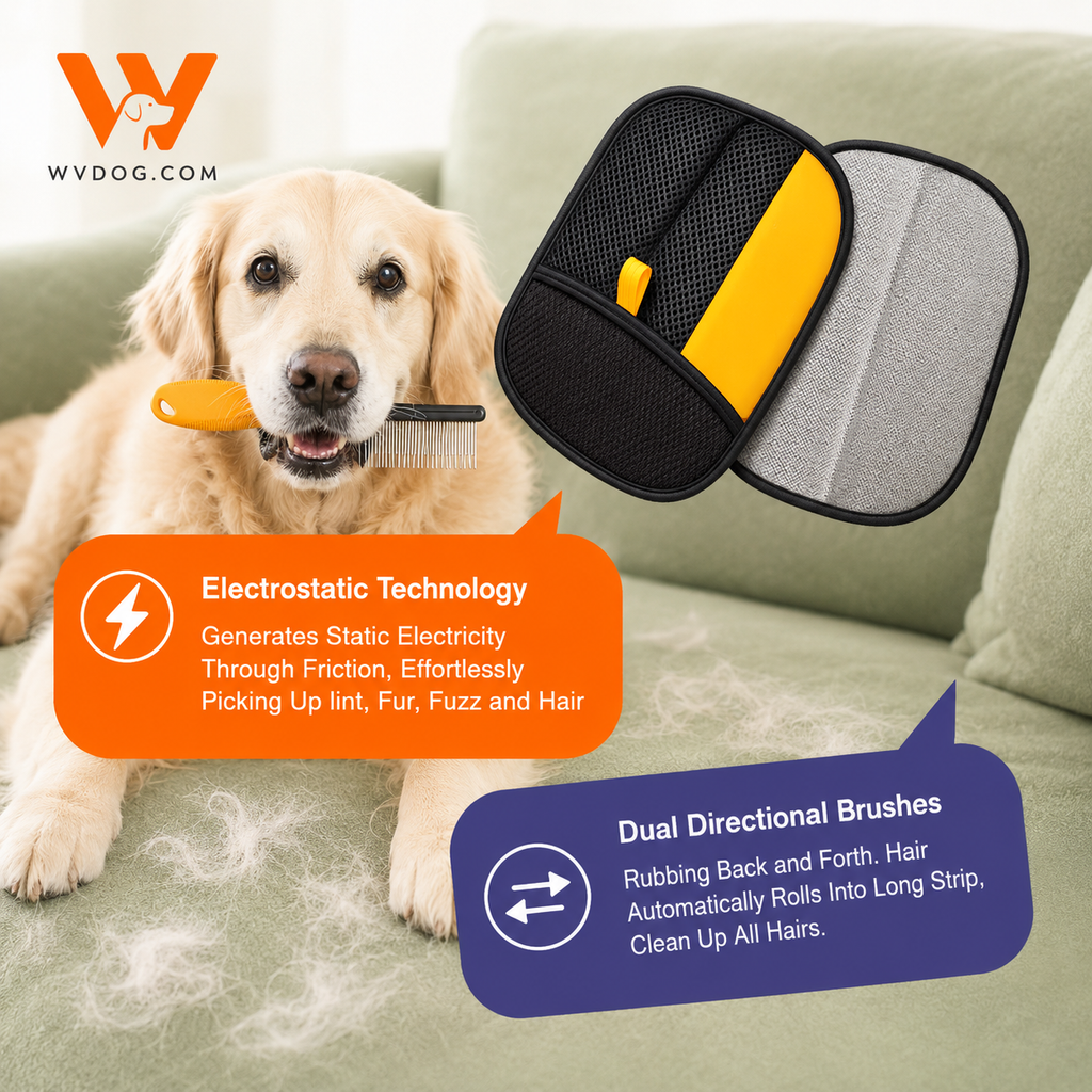 Practical Pet Hair Removal Glove